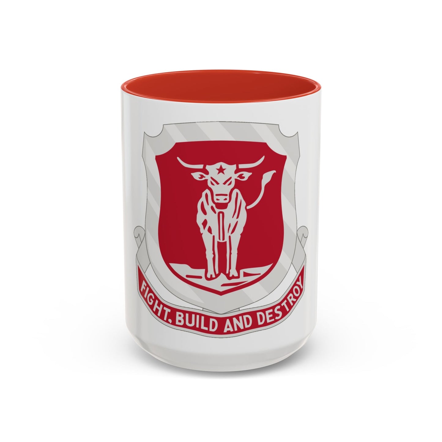 39 Engineer Battalion (U.S. Army) Accent Coffee Mug