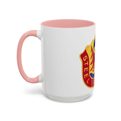 143rd Field Artillery Group (U.S. Army) Accent Coffee Mug