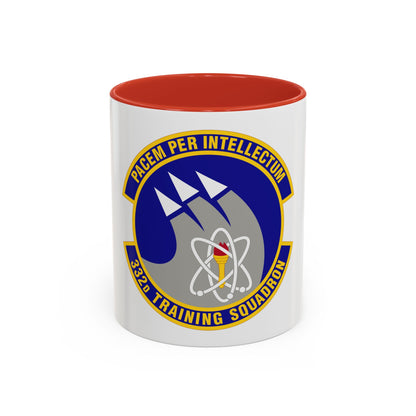 332 Training Squadron AETC (U.S. Air Force) Accent Coffee Mug