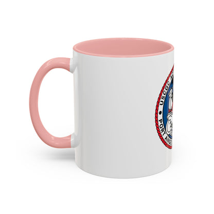 USCGC Active WMEC 618 Port Angeles WA (U.S. Coast Guard) Accent Coffee Mug