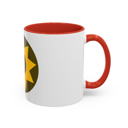 Pacific Coastal Frontier (U.S. Army) Accent Coffee Mug