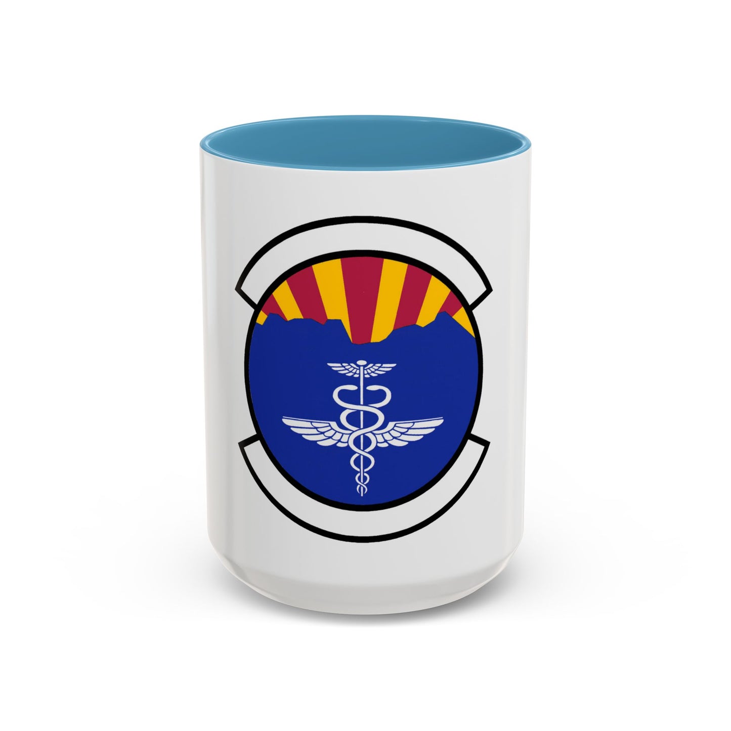 355 Operational Medical Readiness Squadron ACC (U.S. Air Force) Accent Coffee Mug