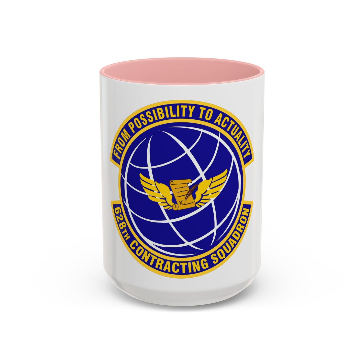 628th Contracting Squadron (U.S. Air Force) Accent Coffee Mug