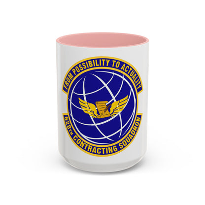 628th Contracting Squadron (U.S. Air Force) Accent Coffee Mug