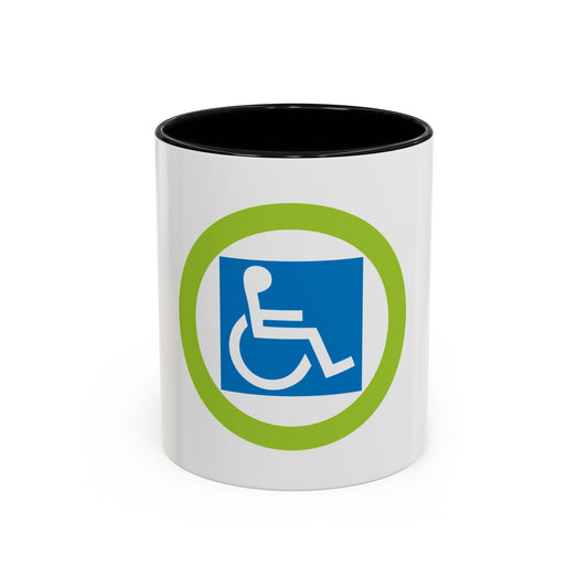 Disabilities Awareness (Boy Scout Merit Badge) Accent Coffee Mug