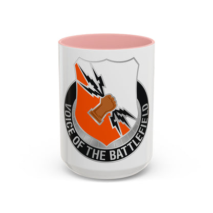 136 Signal Battalion (U.S. Army) Accent Coffee Mug