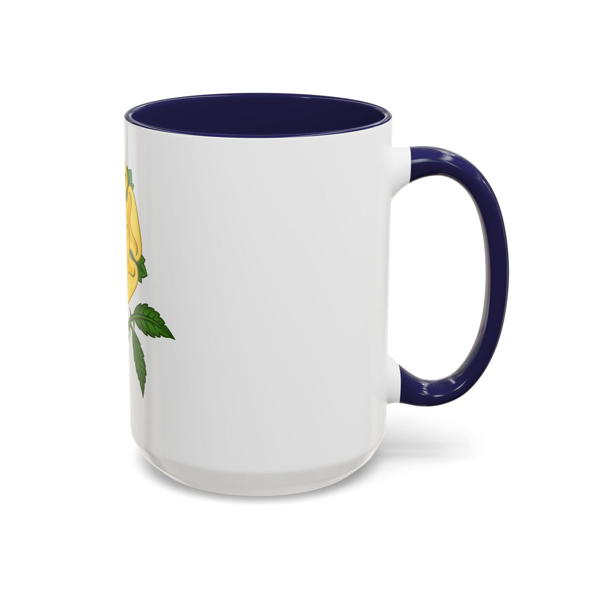 Golden Rose Badge - Accent Coffee Mug