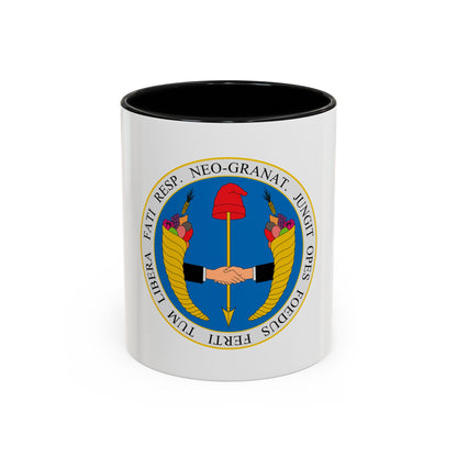 Coat of arms of United Provinces of New Granada - Accent Coffee Mug