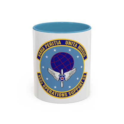 452d Operations Support Squadron (U.S. Air Force) Accent Coffee Mug