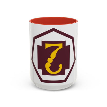 7 Medical Command (U.S. Army) Accent Coffee Mug