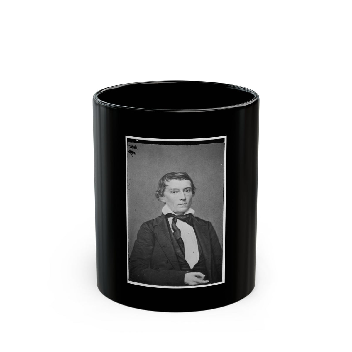 Alexander Stephens C.S.A. (U.S. Civil War) Black Coffee Mug