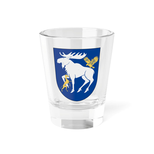 Jämtland vapen (Sweden) (Coat of Arms) Shot Glass 1.5oz