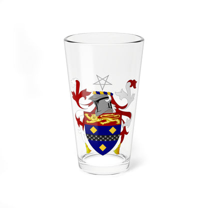 Regius Professor Physic Cantab (England) (Coat of Arms) Pint Glass 16oz