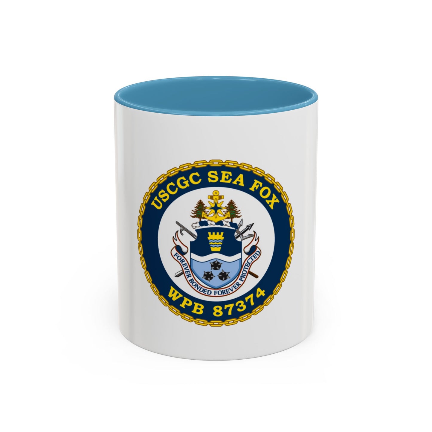 USCGC Sea Fox WPB 87374 2 (U.S. Coast Guard) Accent Coffee Mug