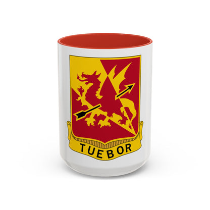 562nd Air Defense Artillery Regiment (U.S. Army) Accent Coffee Mug