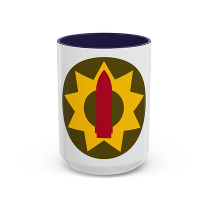 Pacific Coastal Frontier (U.S. Army) Accent Coffee Mug