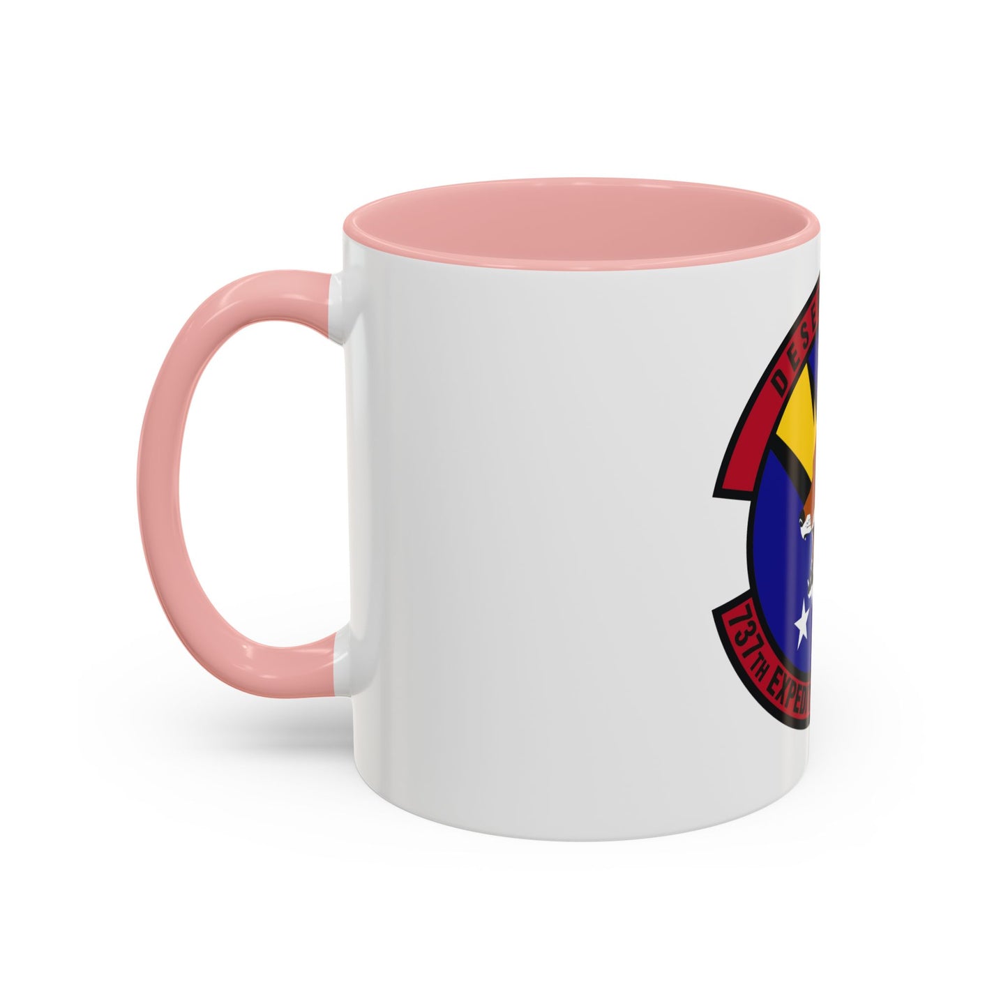 737th Expeditionary Airlift Squadron (U.S. Air Force) Accent Coffee Mug