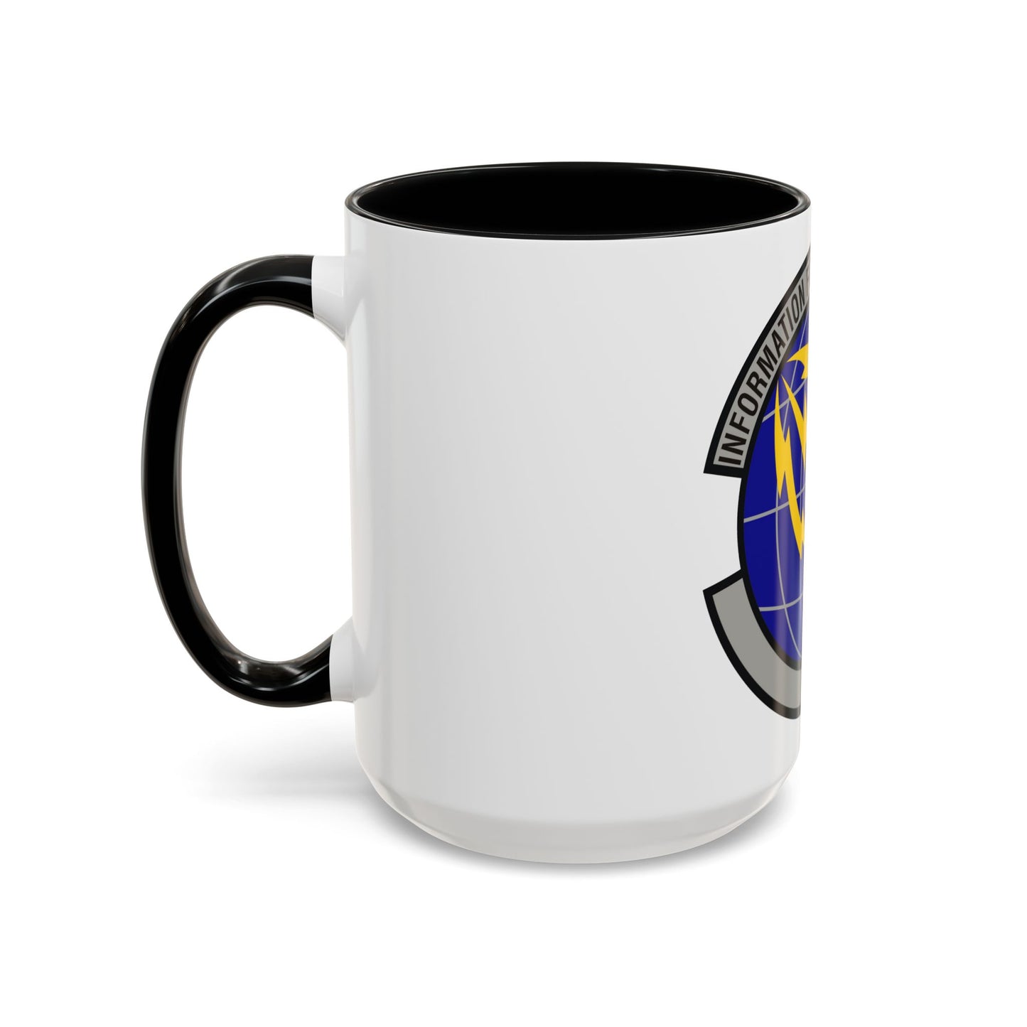 50 Communications Squadron USSF (U.S. Air Force) Accent Coffee Mug