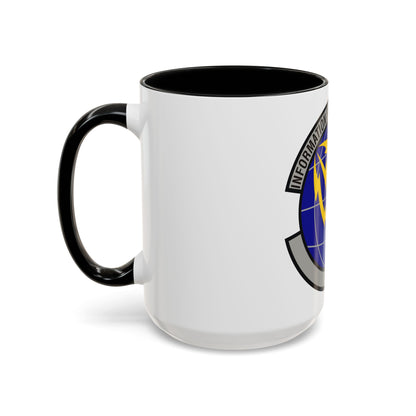 50 Communications Squadron USSF (U.S. Air Force) Accent Coffee Mug