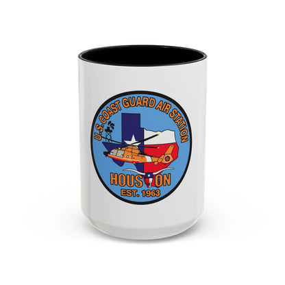 USCG Air Station Houston 2 (U.S. Coast Guard) Accent Coffee Mug