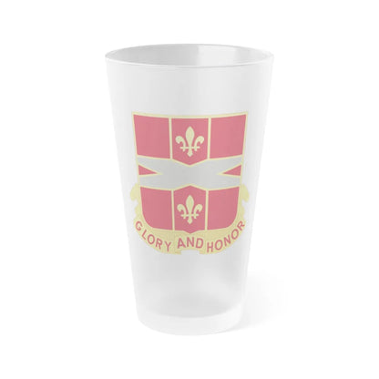 111th Air Defense Artillery Regiment (U.S. Army) Frosted Pint Glass 16oz-Go Mug Yourself