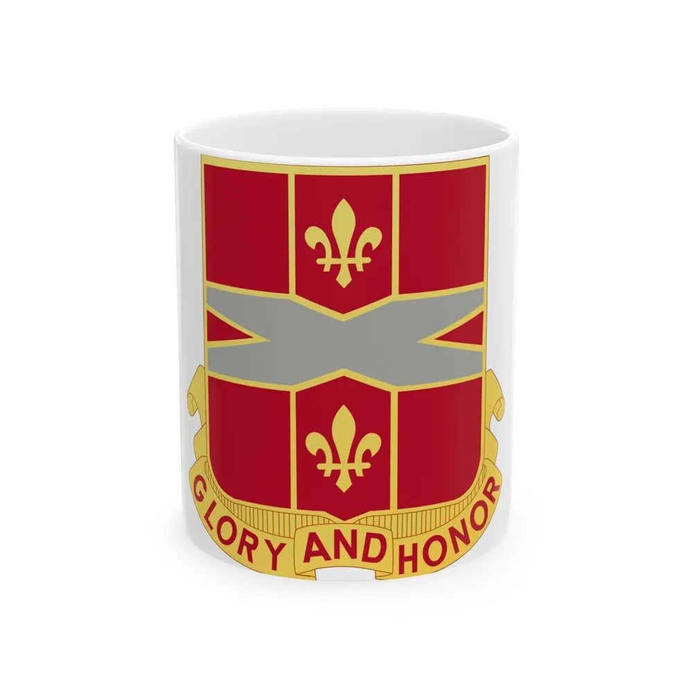 111th Air Defense Artillery Regiment (U.S. Army) White Coffee Mug-11oz-Go Mug Yourself