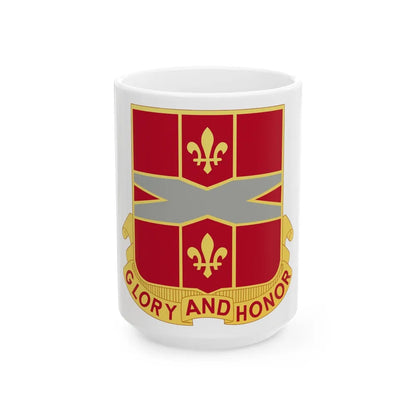 111th Air Defense Artillery Regiment (U.S. Army) White Coffee Mug-15oz-Go Mug Yourself