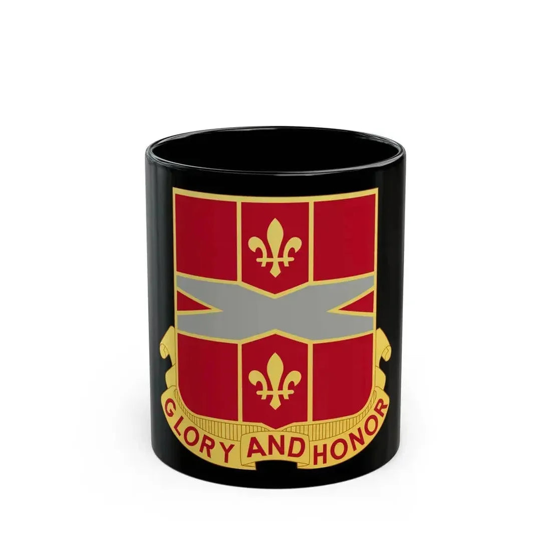111th Air Defense Artillery Regiment (U.S. Army) Black Coffee Mug - Go Mug Yourself