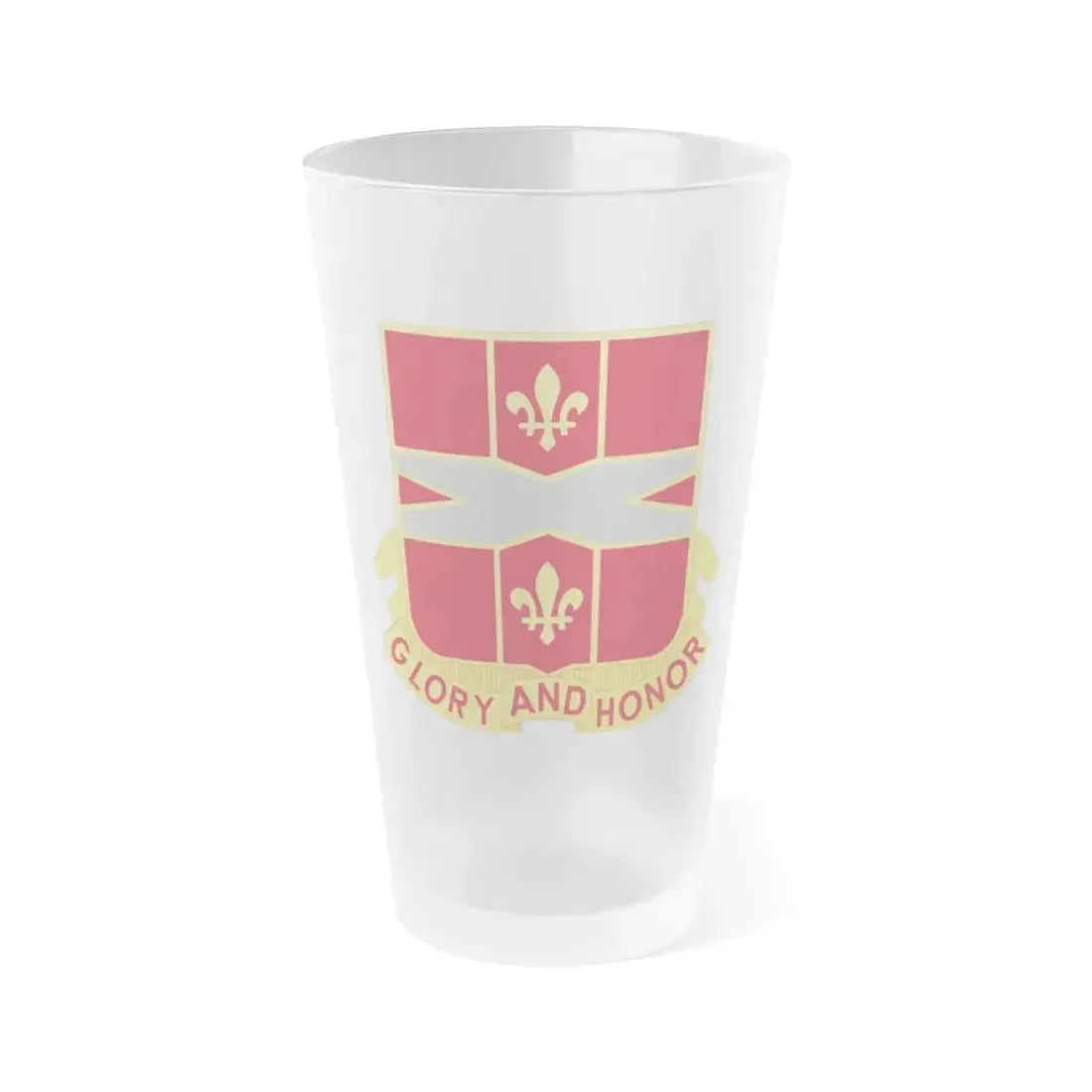 111th Air Defense Artillery Regiment (U.S. Army) Frosted Pint Glass 16oz Default Title - Go Mug Yourself