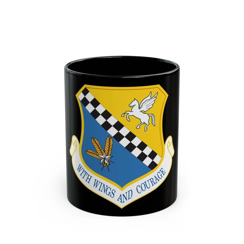 111th Attack Wing (U.S. Air Force) Black Coffee Mug-11oz-Go Mug Yourself