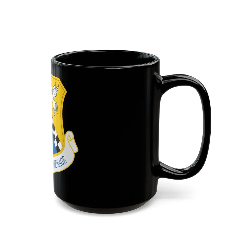 111th Attack Wing (U.S. Air Force) Black Coffee Mug-Go Mug Yourself