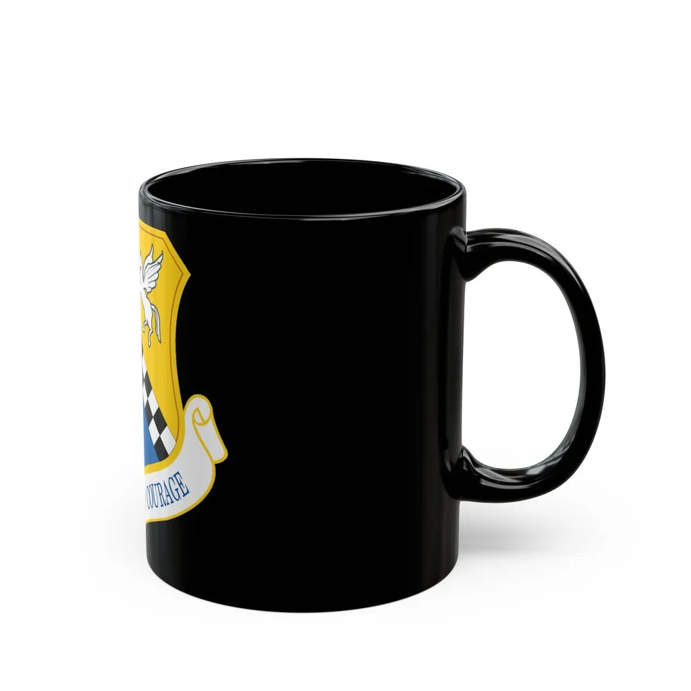 111th Attack Wing (U.S. Air Force) Black Coffee Mug-Go Mug Yourself