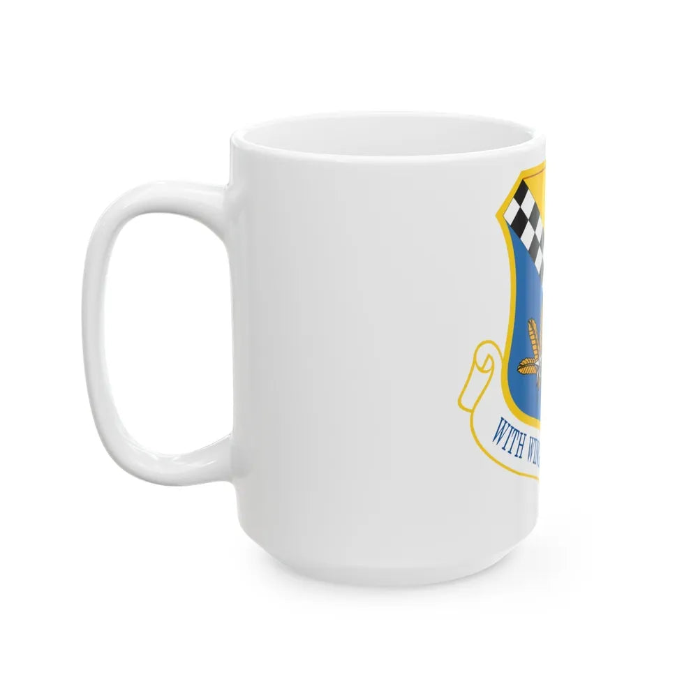 111th Attack Wing (U.S. Air Force) White Coffee Mug-Go Mug Yourself