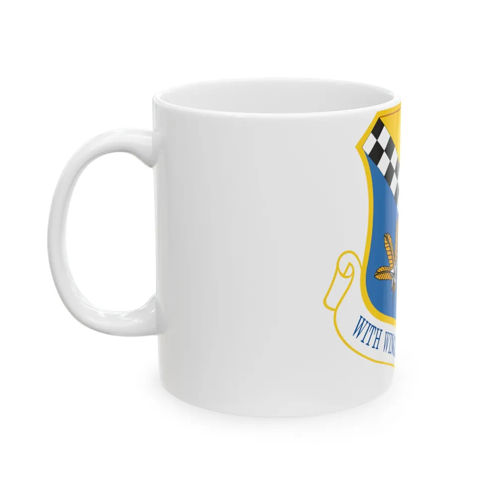 111th Attack Wing (U.S. Air Force) White Coffee Mug-Go Mug Yourself