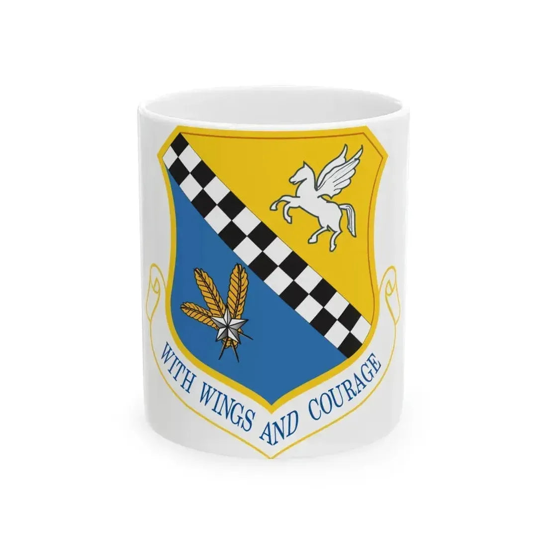 111th Attack Wing (U.S. Air Force) White Coffee Mug 11oz - Go Mug Yourself