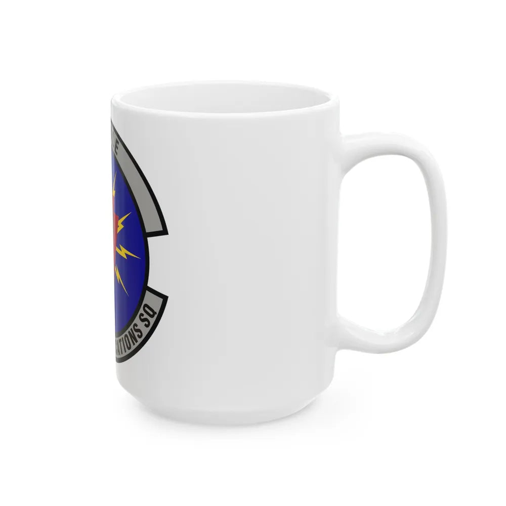 111th Communications Squadron (U.S. Air Force) White Coffee Mug-Go Mug Yourself