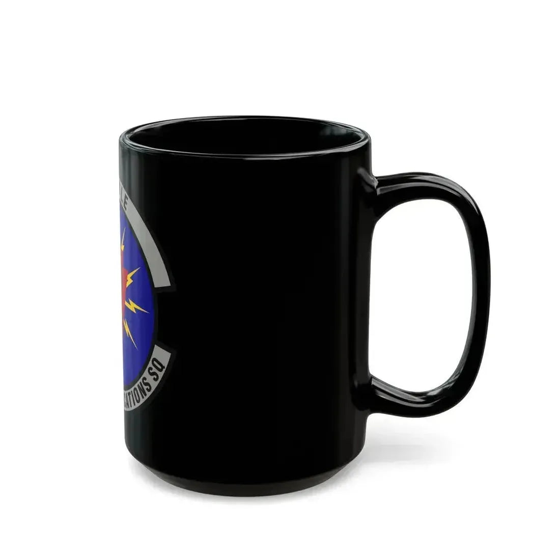 111th Communications Squadron (U.S. Air Force) Black Coffee Mug - Go Mug Yourself