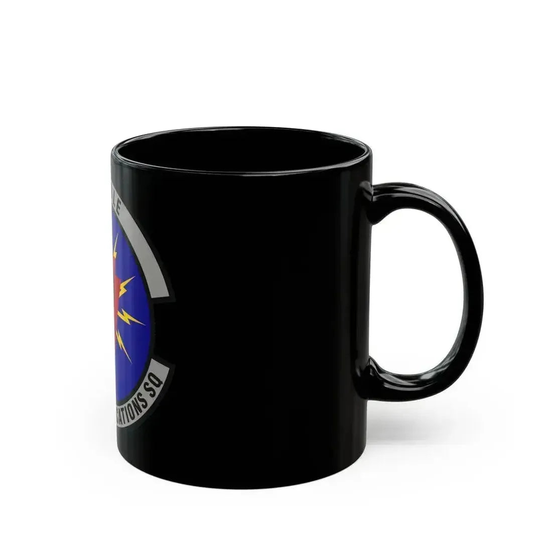 111th Communications Squadron (U.S. Air Force) Black Coffee Mug - Go Mug Yourself