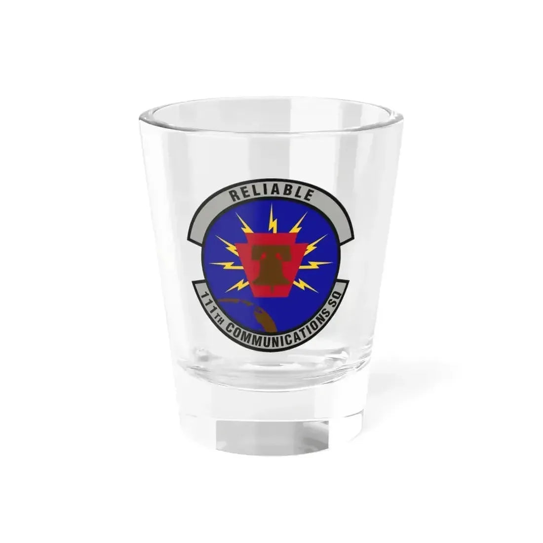 111th Communications Squadron (U.S. Air Force) Shot Glass 1.5oz 1.5oz - Go Mug Yourself