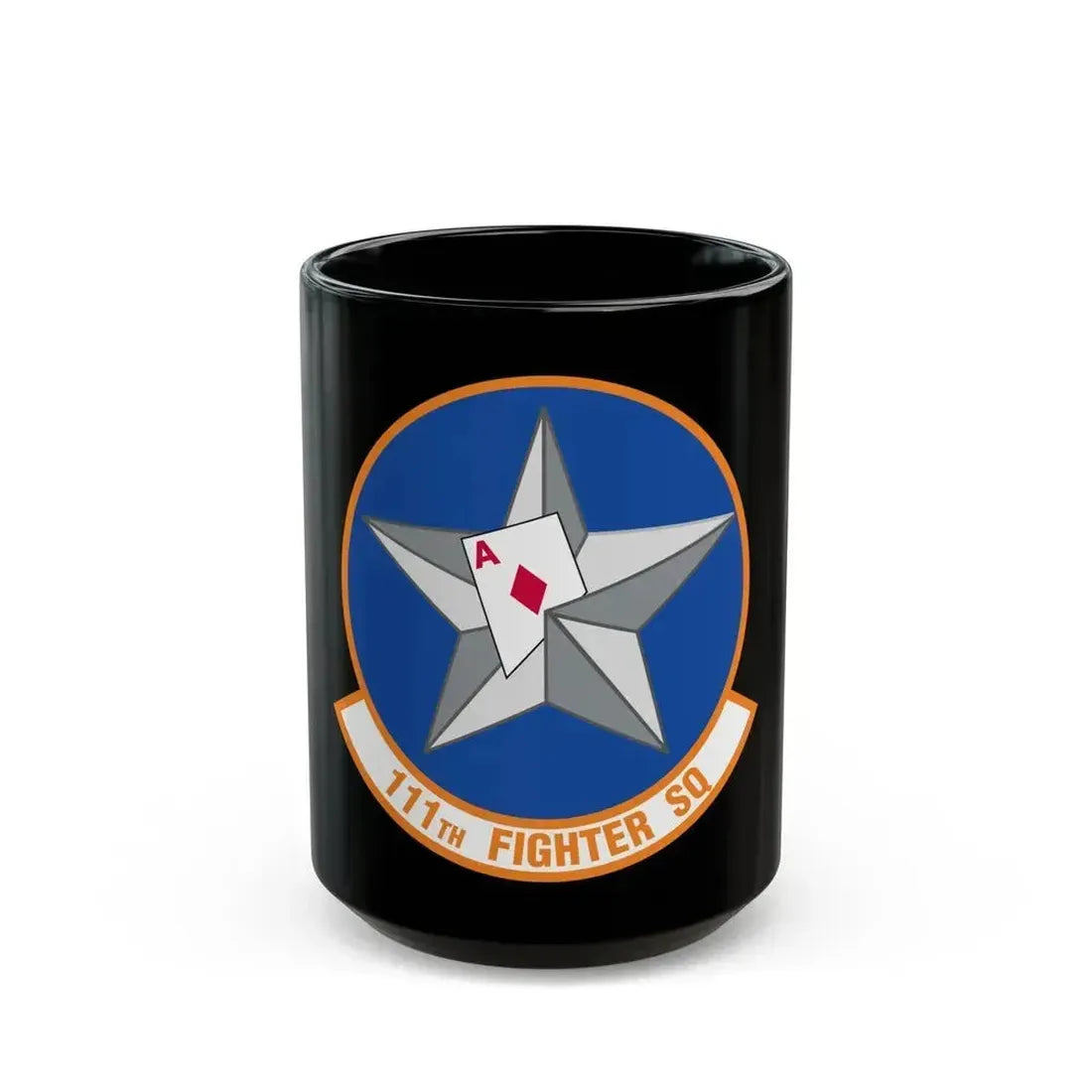 111th Fighter Squadron (U.S. Air Force) Black Coffee Mug 15oz - Go Mug Yourself