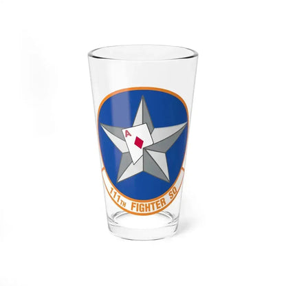 111th Fighter Squadron (U.S. Air Force) Pint Glass 16oz 16oz - Go Mug Yourself