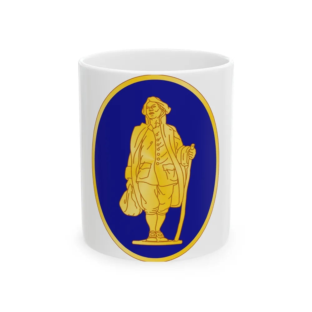 111th Infantry Regiment (U.S. Army) White Coffee Mug-11oz-Go Mug Yourself