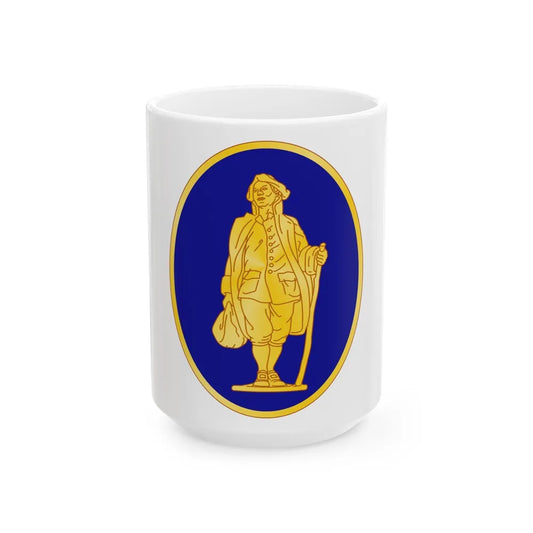 111th Infantry Regiment (U.S. Army) White Coffee Mug-15oz-Go Mug Yourself