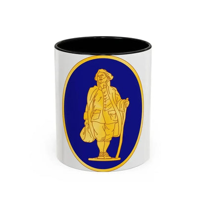 111th Infantry Regiment (U.S. Army) Accent Coffee Mug 11oz Black - Go Mug Yourself