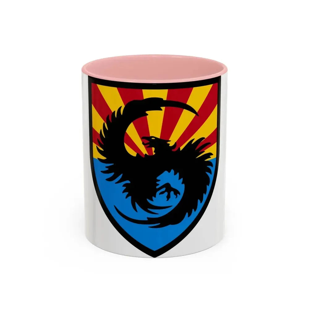 111th Military Intelligence Brigade (U.S. Army) Accent Coffee Mug 11oz Pink - Go Mug Yourself