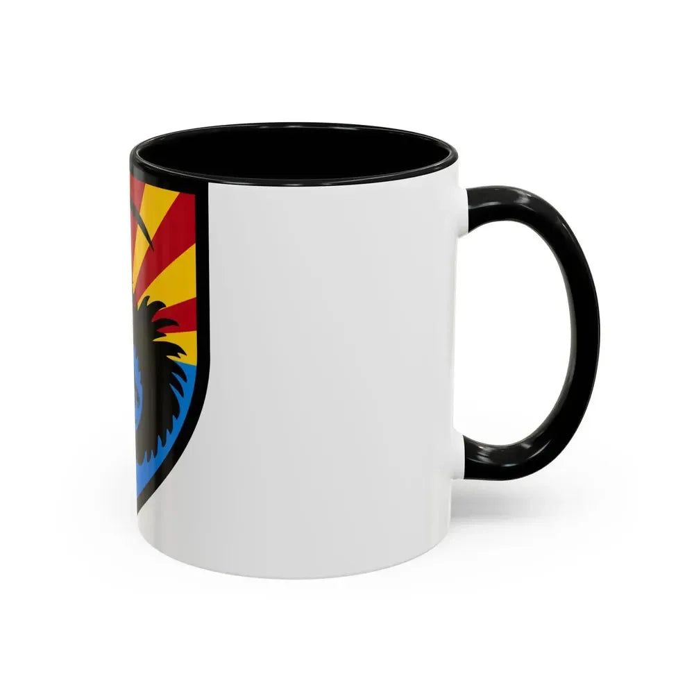 111th Military Intelligence Brigade (U.S. Army) Accent Coffee Mug - Go Mug Yourself