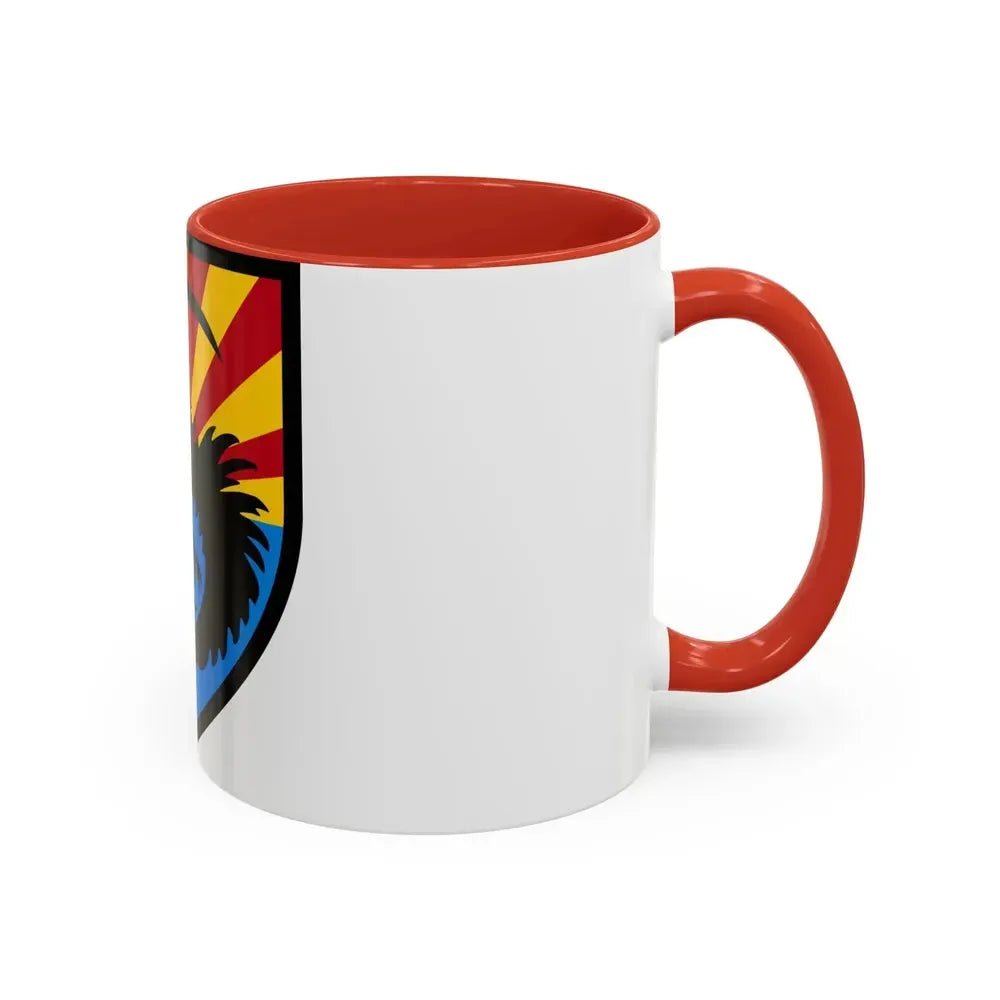 111th Military Intelligence Brigade (U.S. Army) Accent Coffee Mug - Go Mug Yourself