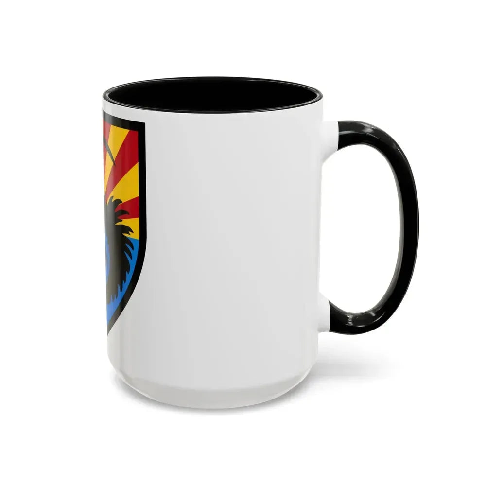 111th Military Intelligence Brigade (U.S. Army) Accent Coffee Mug - Go Mug Yourself