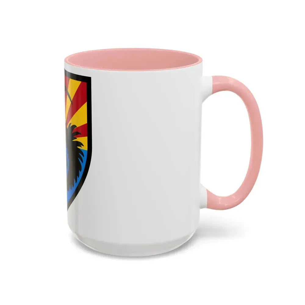 111th Military Intelligence Brigade (U.S. Army) Accent Coffee Mug - Go Mug Yourself