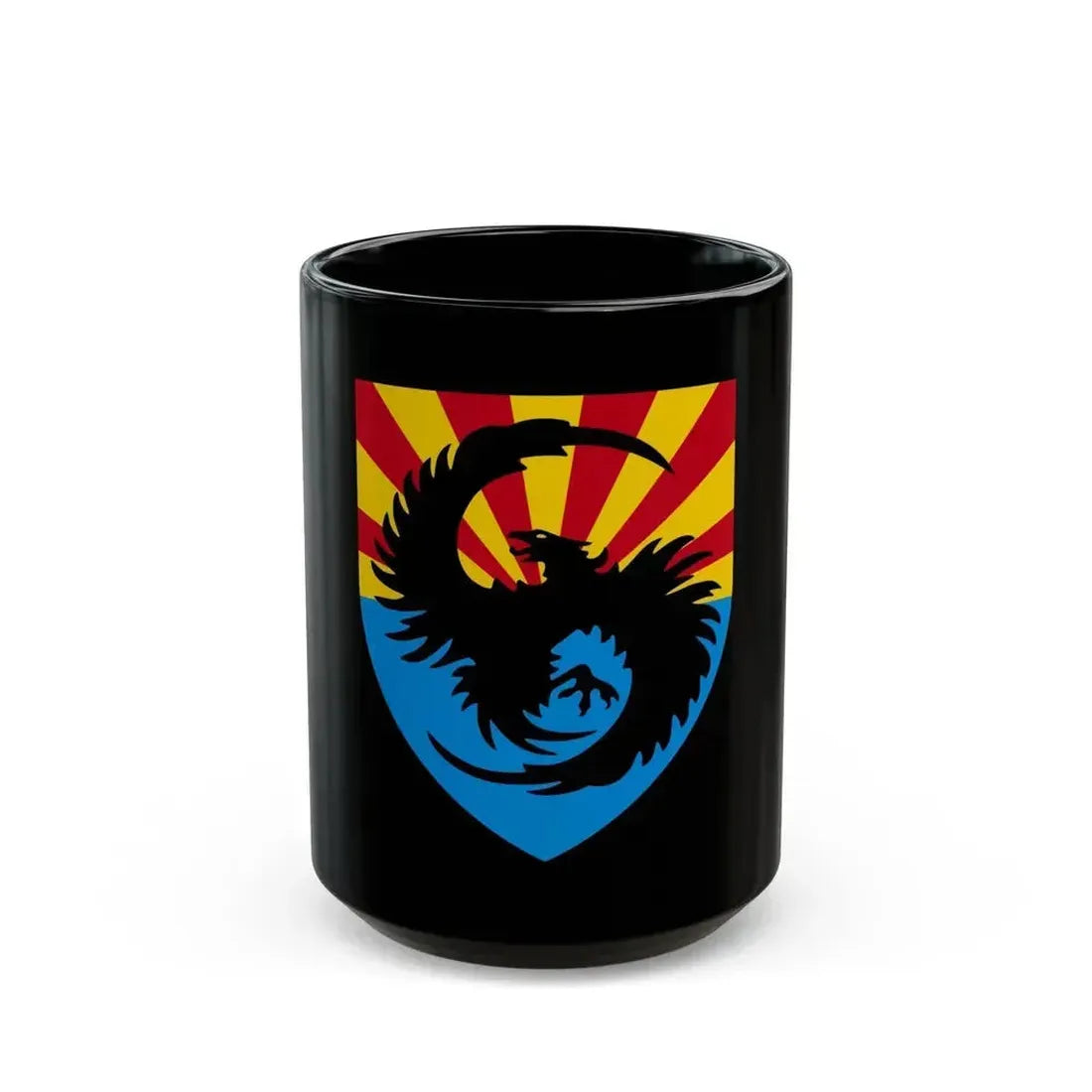 111th Military Intelligence Brigade (U.S. Army) Black Coffee Mug 15oz - Go Mug Yourself